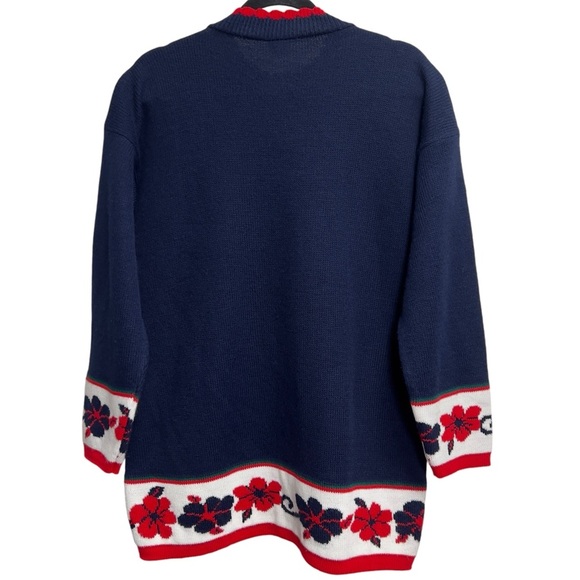 Snoopy & Friends Woodstock Peanuts Y2K Vintage Holiday Winter Cartoon Sweater - Picture 7 of 11